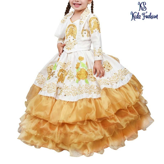 Traje Charro de Niña KS-76249 - Charro Suit for Girls