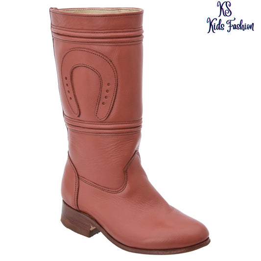 Botas vaqueras de escaramuza para ninas KS-TM-WD0433-364 - Girls Western Boots