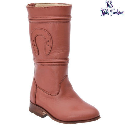 Botas vaqueras de escaramuza para ninas KS-TM-WD0438-359 - Girls Western Boots