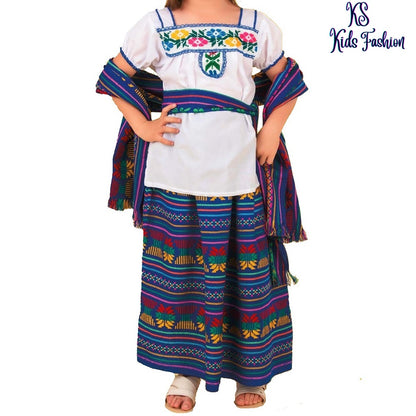 Vestido Tipico Indita de Niña KS-74213 - Girls Dress